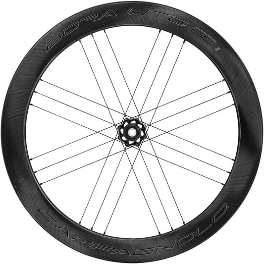 Campagnolo Bora WTO 60 Front Wheel - 700 12 x 100mm Center-Lock Dark Label