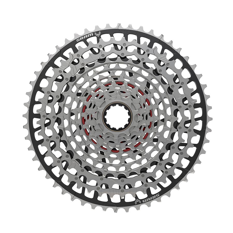 SRAM XX Eagle T-Type XS-1297 Cassette - 12-Speed 10-52t For XD Driver Silver/BLK