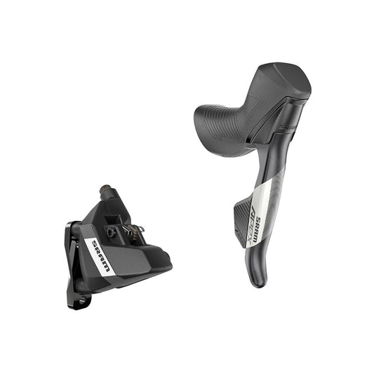 SRAM Apex AXS eTap Shift/Brake Lever Hydraulic Disc Brake Caliper - Right/Rear 12-Speed Flat Mount 20mm Offset BLK D1