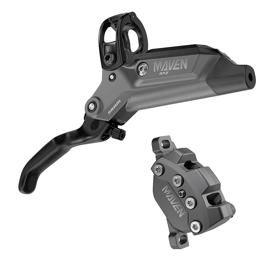 SRAM Maven Bronze Disc Brake Lever - Front Post Mount 4-Piston Aluminum Lever SS Hardware Blast Dark Polar A1