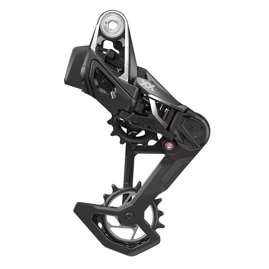 SRAM XX SL Eagle T-Type AXS Rear Derailleur - 12-Speed 52t Max Battery Not Included UDH Hangerless Carbon Cage BLK/Silver