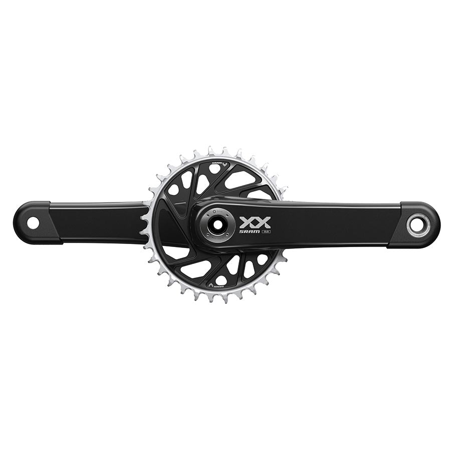 SRAM XX Eagle T-Type Wide Crankset - 170mm 12-Speed 32t Chainring Direct Mount 2-Guards DUB Spindle Interface BLK