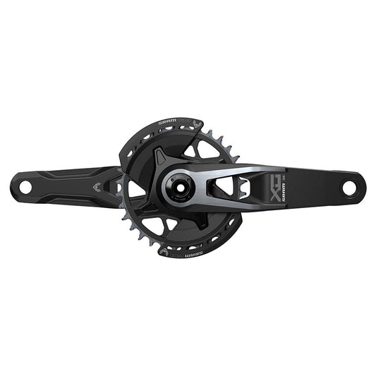 SRAM X0 Eagle T-Type Wide Crankset - 175mm 12-Speed 32t Chainring Direct Mount 2-Guards DUB Spindle Interface BLK