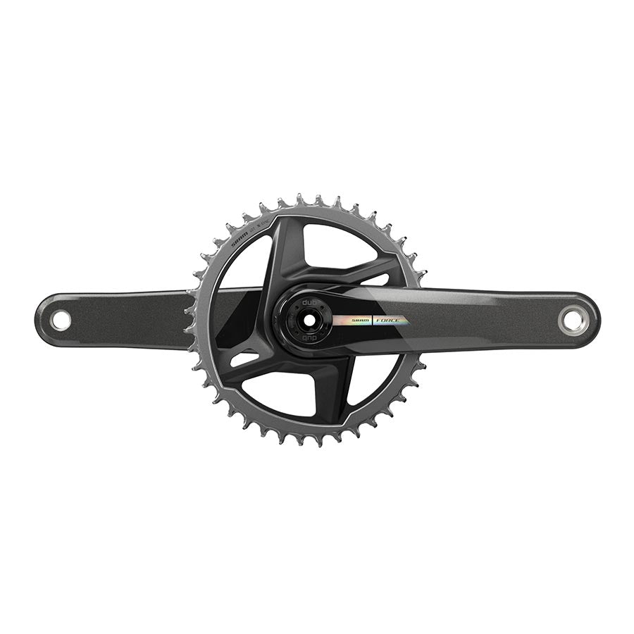 SRAM Force 1 Crankset - 172.5mm 12-Speed 40t Direct Mount DUB Spindle Interface Iridescent Gray D2