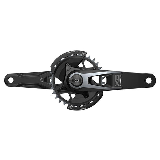 SRAM X0 Eagle T-Type AXS Power Meter Wide Crankset - 170mm 12-Speed 32t Chainring Direct Mount 2-Guards PM DUB Spindle BLK