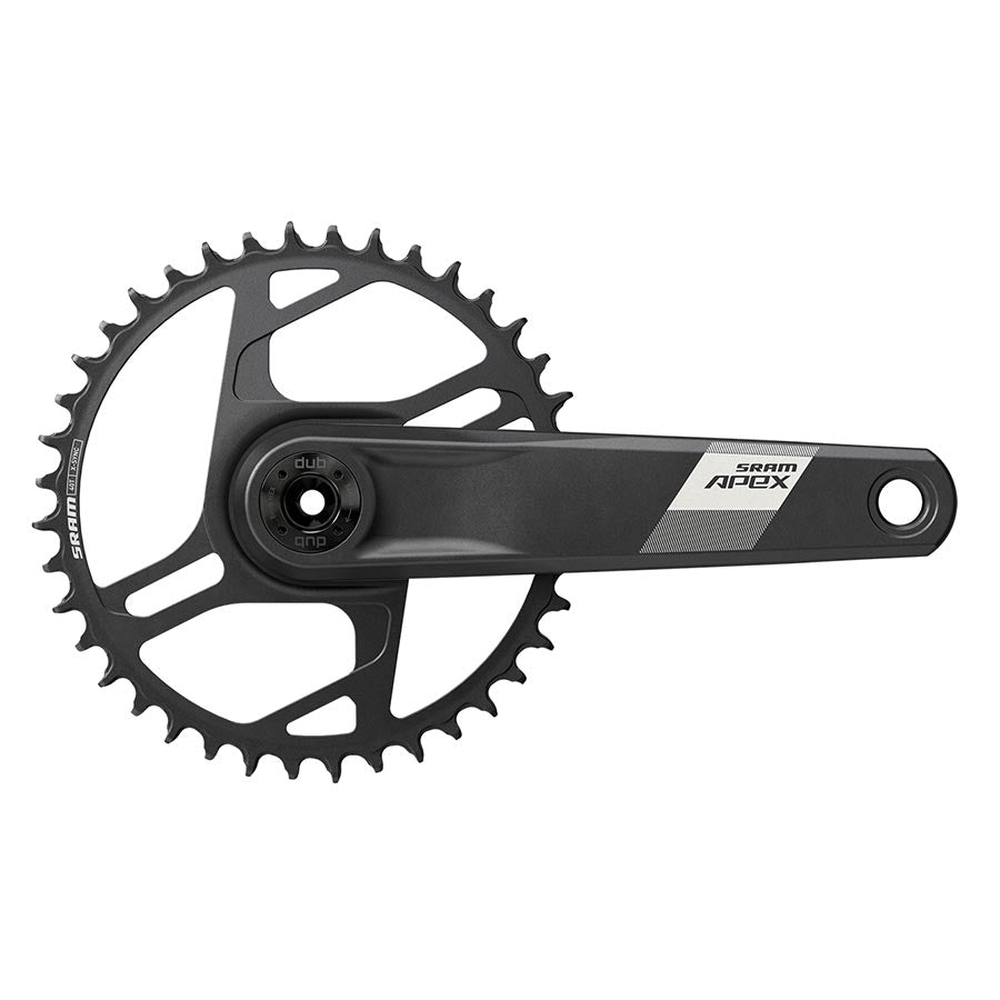 SRAM Apex 1 Wide Crankset - 170mm 12-Speed 40t Direct Mount DUB Spindle Interface BLK D1