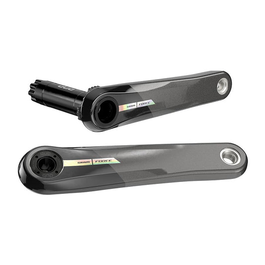 SRAM Force Crank Arm Assembly - 167.5mm 12-Speed 8-Bolt Direct Mount DUB Spindle Interface Iridescent Gray D2