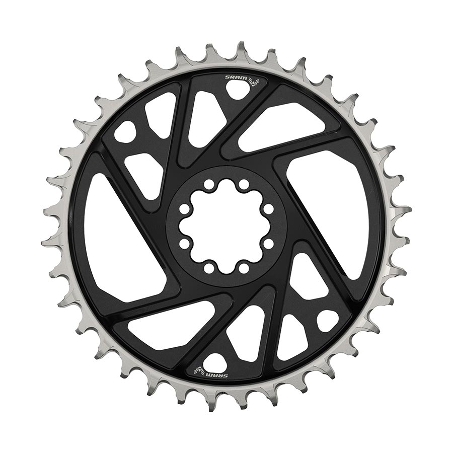 SRAM XX Eagle T-Type Direct Mount Chainring - 36t 12-Speed 8-Bolt Direct Mount 3mm Offset Aluminum BLK D1