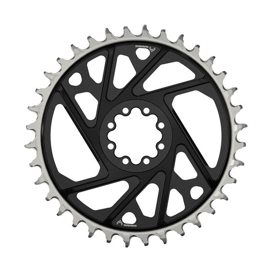 SRAM XX Eagle T-Type Direct Mount Chainring - 36t 12-Speed 8-Bolt Direct Mount 3mm Offset Aluminum BLK D1