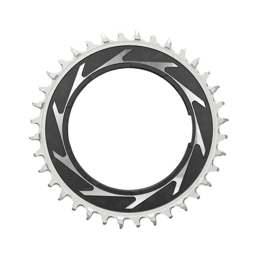 SRAM XX SL Eagle T-Type Thread Mount Chainring - 36t 12-Speed Thread Mount  For XX SL PM Spider 0mm Offset Aluminum BLK/Silver