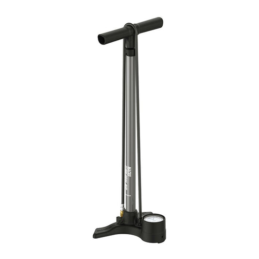 Lezyne Macro Floor Drive ABS Floor Pump - ABS Chuck 220psi Flat Grey