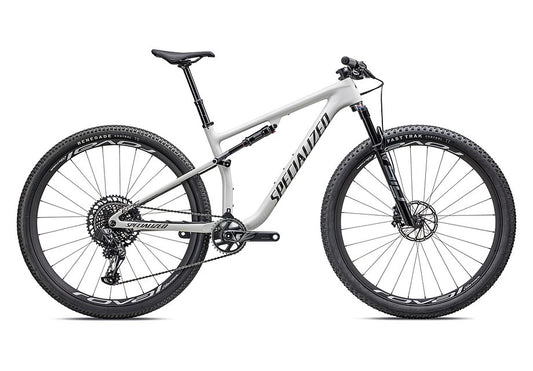 2023 Specialized epic pro bike gloss dune white granite over dove grey / metallic obsidian s