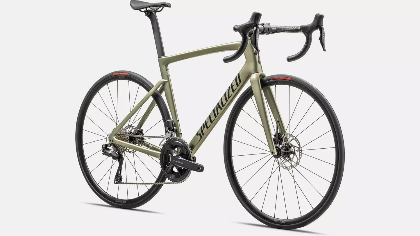 2024 Specialized tarmac sl7 comp bike gloss metallic spruce / metallic midnight shadow 44