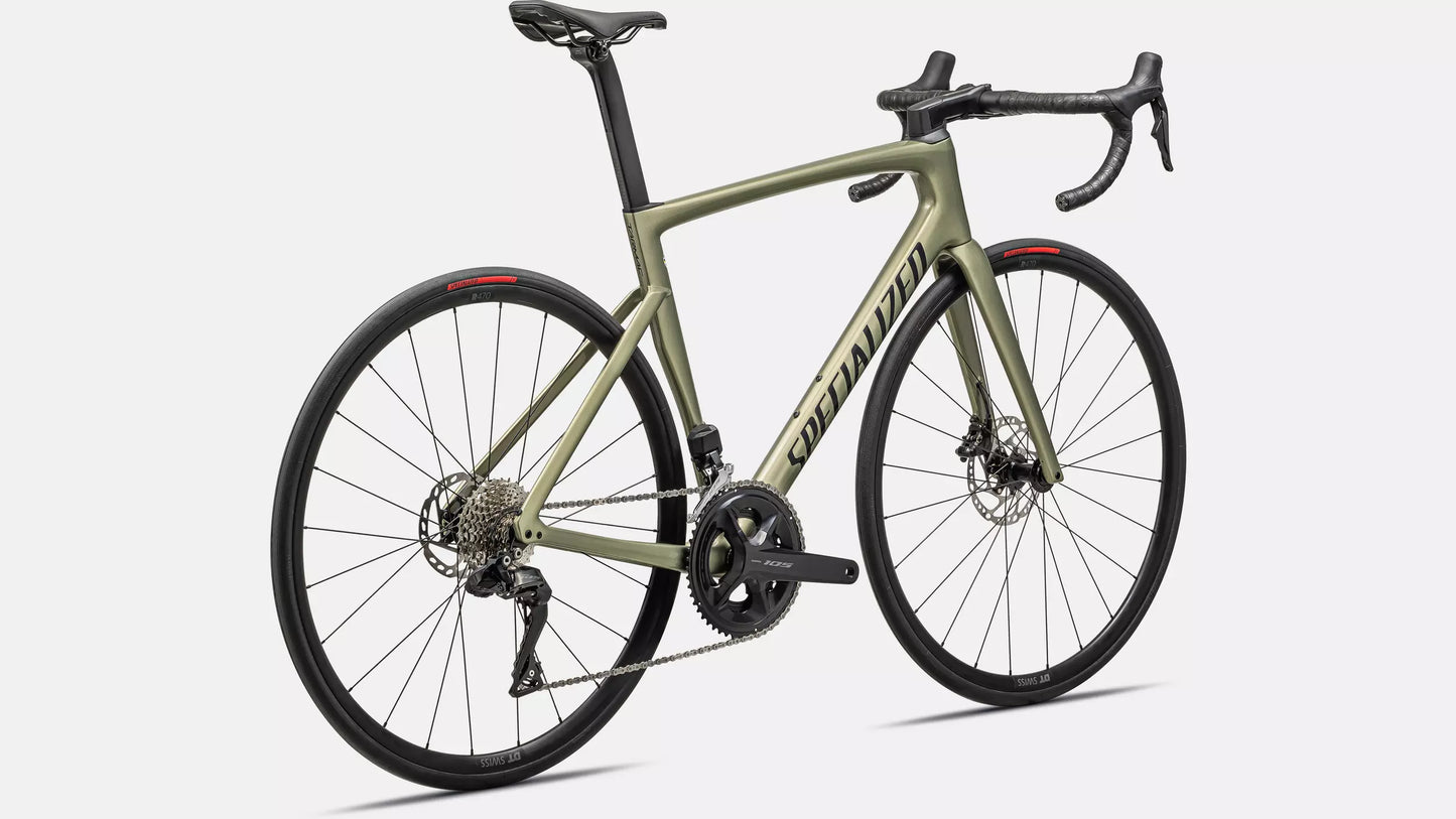 2024 Specialized tarmac sl7 comp bike gloss metallic spruce / metallic midnight shadow 44