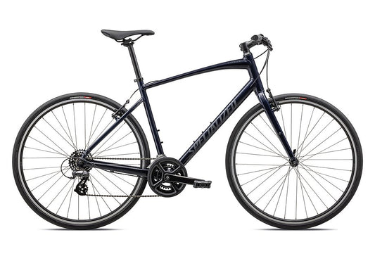 2023 Specialized sirrus 1.0 bike satin deep marine / satin dark navy reflective xxs