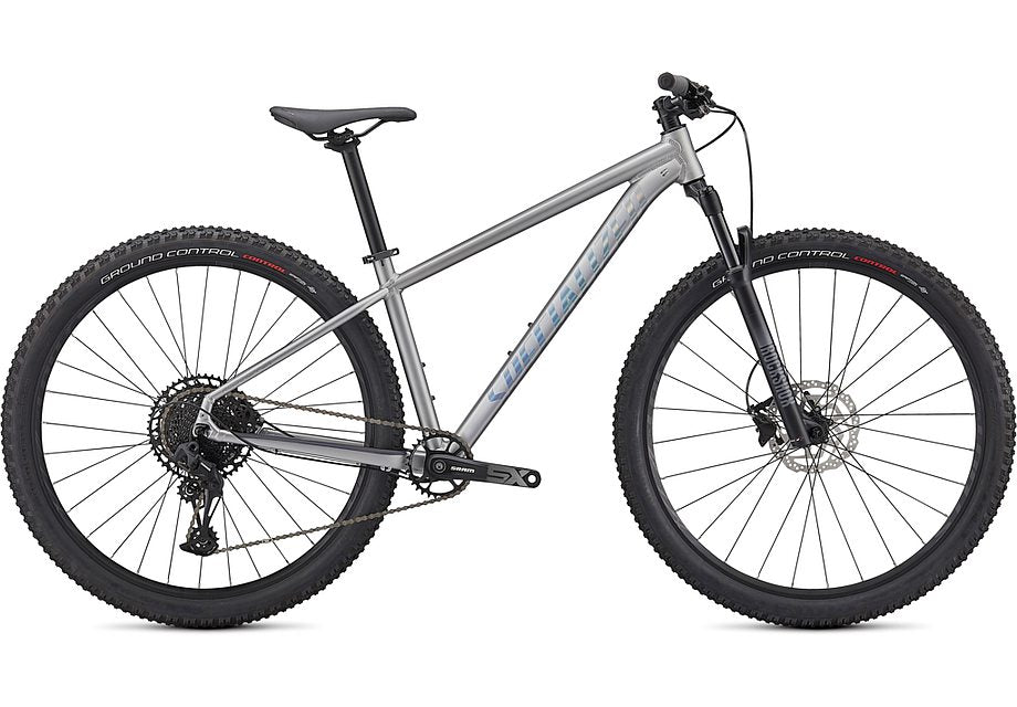 Specialized rockhopper expert 27.5 satin silver dust / black holographic xs