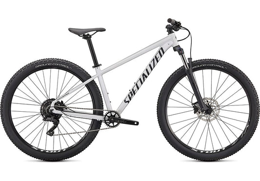 Specialized rockhopper comp 27.5 gloss metallic white silver / satin black xs