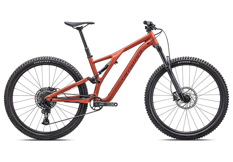 2024 Specialized Stumpjumper alloy bike satin redwood / rusted red s1