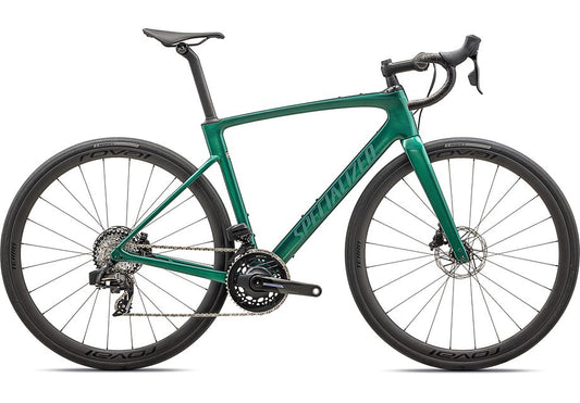 2025 Specialized roubaix pro bike gloss metallic pine 44