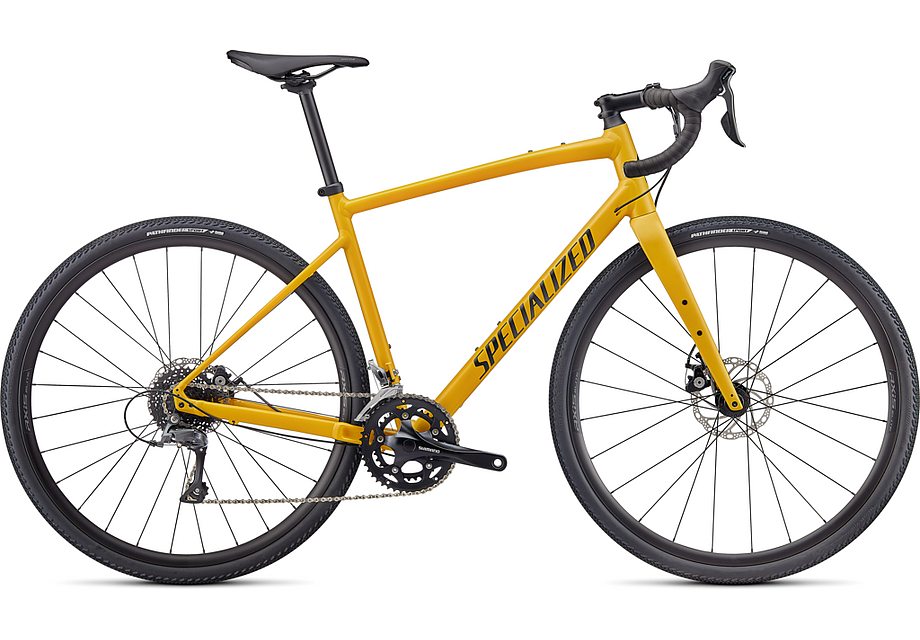 2024 Specialized diverge e5 bike satin brassy yellow/black/chrome/clean 56