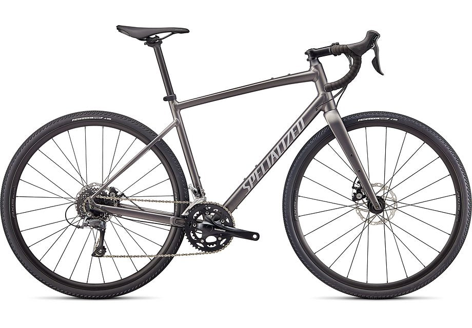 2024 Specialized diverge e5 bike satin smoke/cool grey/chrome/clean 61