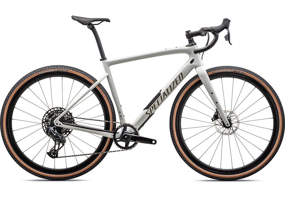 2024 Specialized diverge expert carbon bike gloss dune white / taupe 49