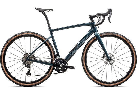 2023 Specialized diverge comp carbon bike gloss metallic deep lake granite/pearl 49