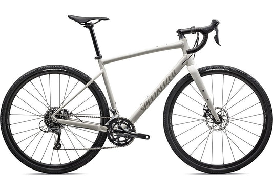 2024 Specialized diverge e5 bike gloss birch / white mountains 44