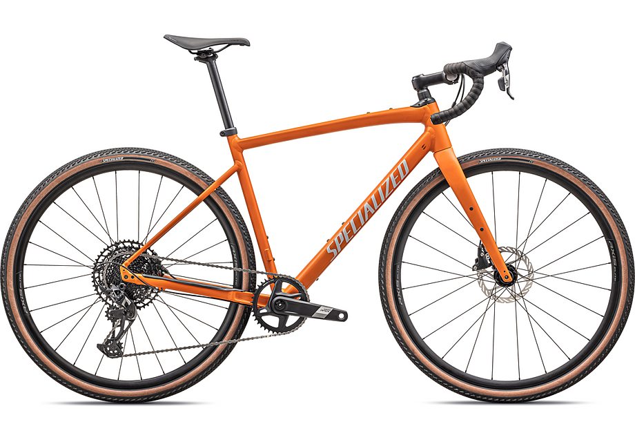 2024 Specialized diverge e5 comp bike satin amber glow / dove grey 49