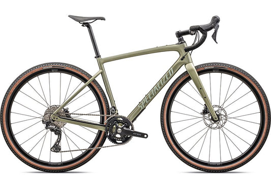 2024 Specialized diverge sport carbon bike gloss metallic spruce / spruce 44