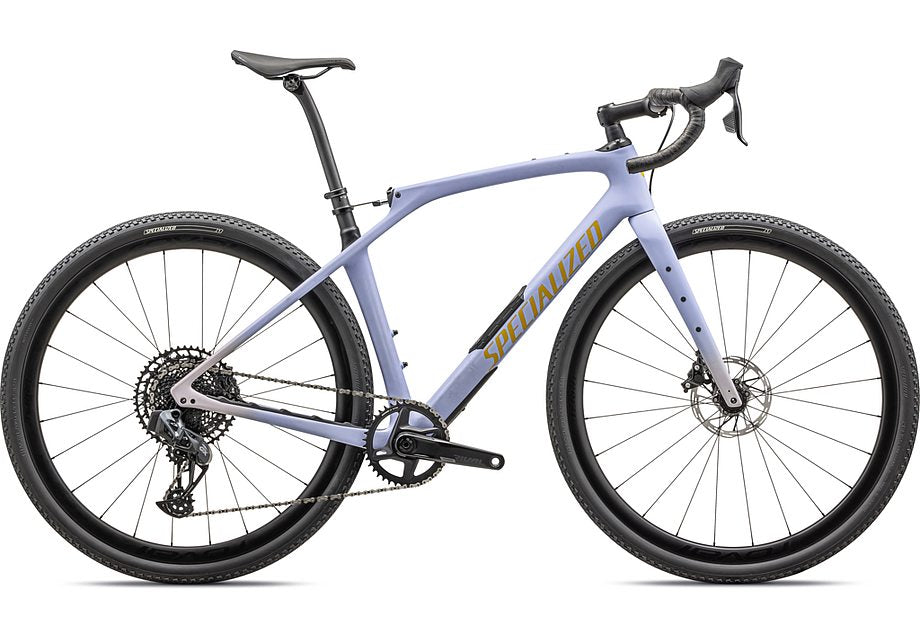 2024 Specialized diverge str expert bike clay / powder indigo / metallic sulfer 49