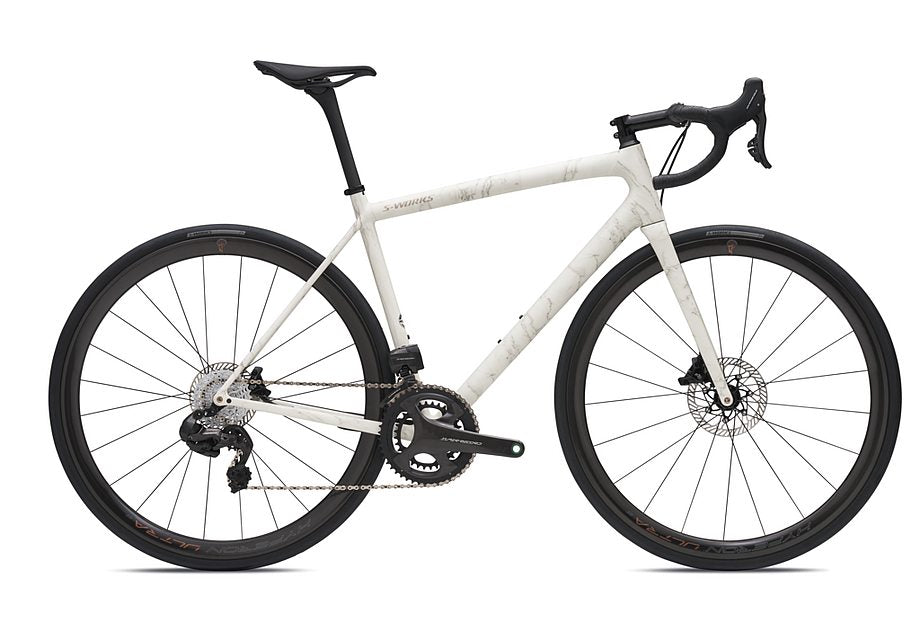 2023 Specialized aethos S-Works ltd bike satin birch / black pearl 49