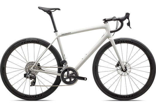 2023 Specialized aethos expert bike gloss dune white/metallic obsidian 56