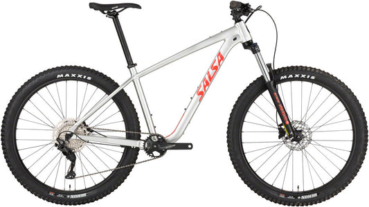 Salsa Rangefinder Deore 10 27.5+ Bike - 27.5" Aluminum Silver Small