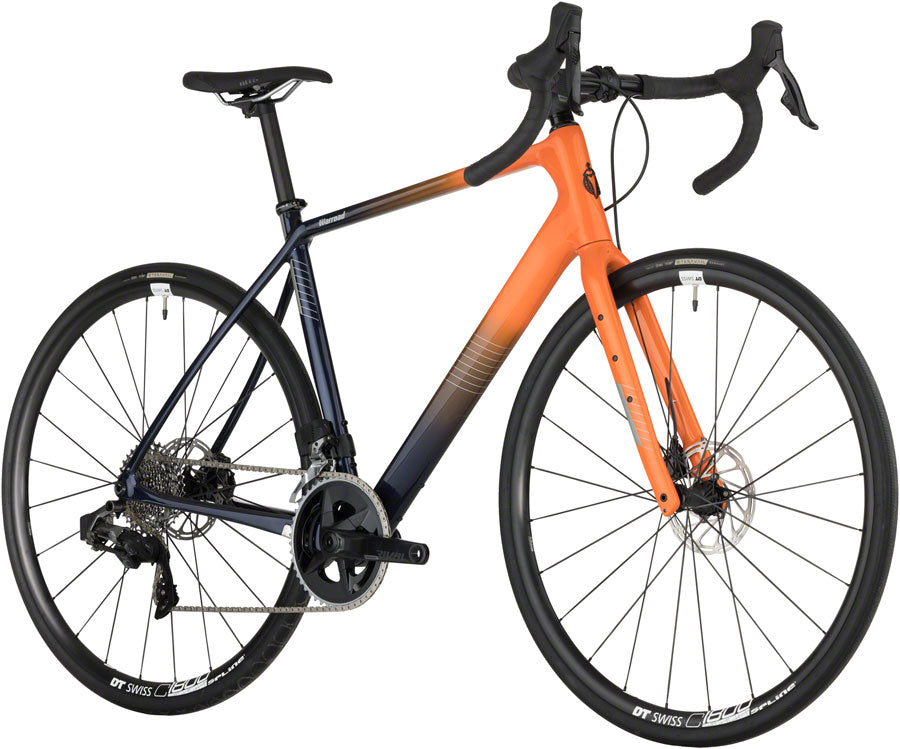 Salsa Warroad C Rival AXS Bike - 700c Carbon Orange / Purple Fade 54.5cm