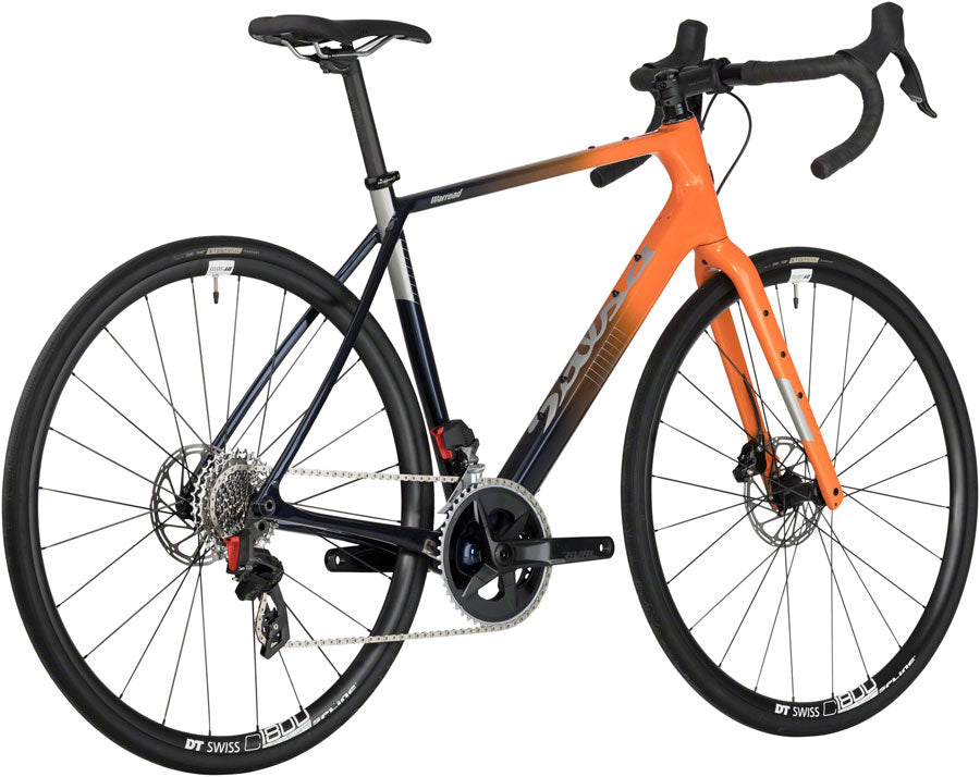 Salsa Warroad C Rival AXS Bike - 700c Carbon Orange / Purple Fade 54.5cm