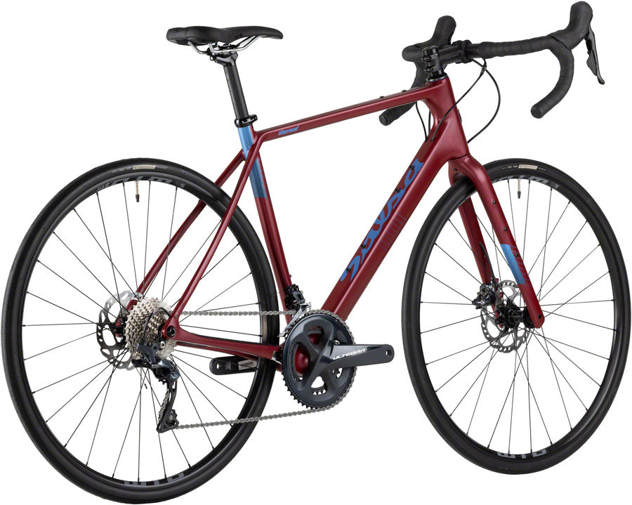 Salsa Warroad C Ultegra Bike - 700c Carbon Dark Red 54.5cm