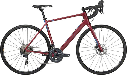 Salsa Warroad C Ultegra Bike - 700c Carbon Dark Red 57.5cm