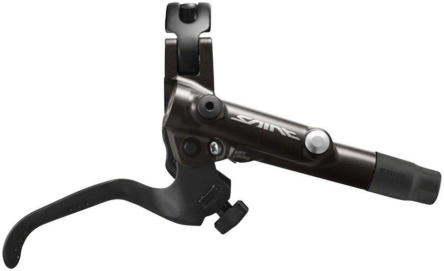 Shimano Saint BL-M820-B/BR-M820 Disc Brake Lever - Rear Hydraulic Post Mount Finned Metal Pads BLK