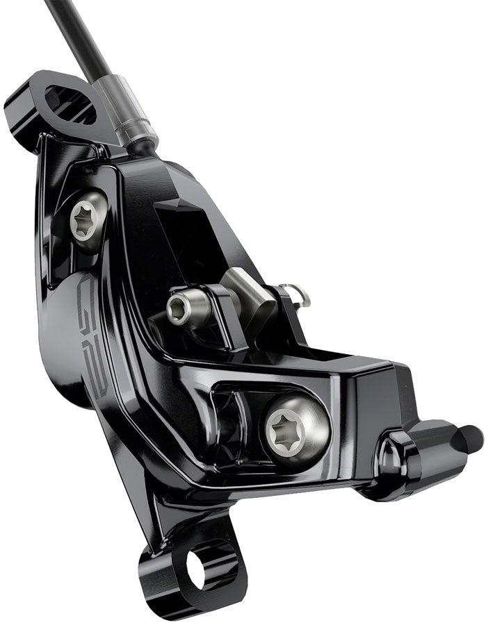 SRAM G2 Ultimate Disc Brake Lever - Front Hydraulic Post Mount Carbon Lever Titanium Hardware Gloss BLK A2