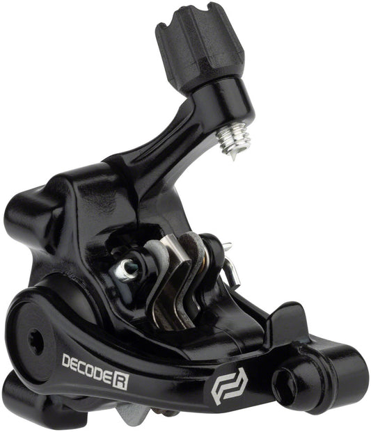 Promax Decode R DSK-718R Disc Brake Caliper - Short Pull Road Mechanical Flat Mount BLK