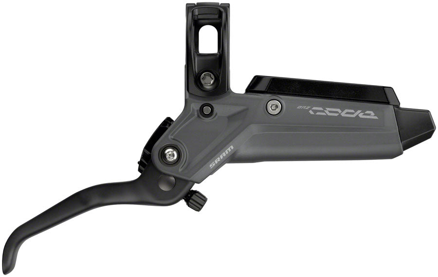 SRAM Code Bronze Stealth Disc Brake Lever - Front Post Mount 4-Piston Aluminum Lever SS Hardware Dark Polar C1