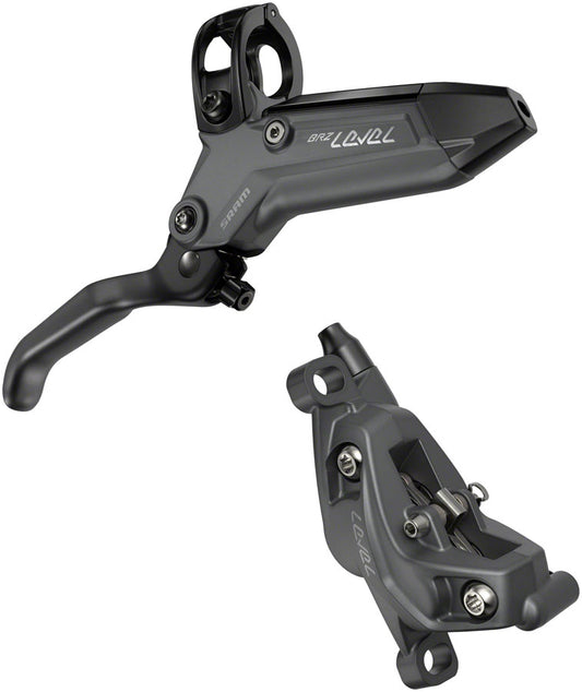 SRAM Level Bronze Stealth Disc Brake Lever - Rear Post Mount 4-Piston Aluminum Lever SS Hardware Dark Polar C1