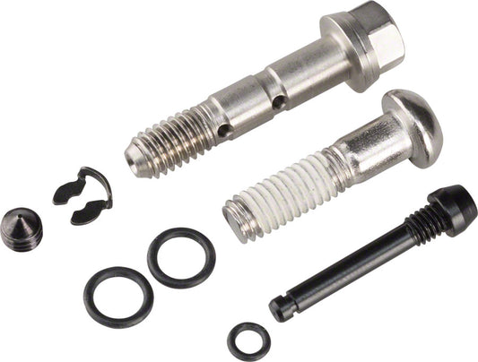 SRAM Guide Stainless Steel Caliper Hardware Kit - Includes Body Bolt Banjo Bolt Bleed Screw Pad Pin