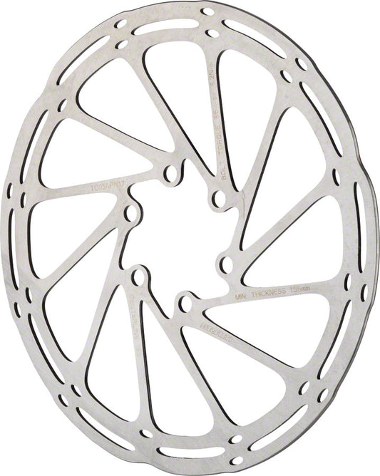 SRAM CenterLine Disc Brake Rotor - 200mm 6-Bolt Silver