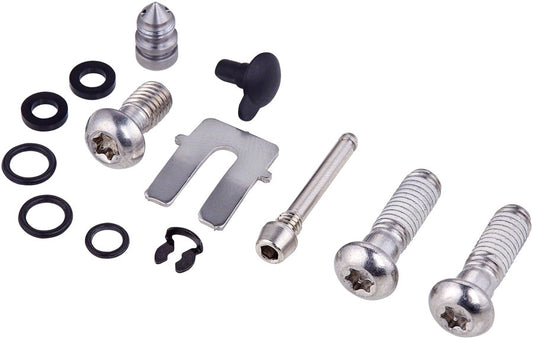 SRAM S4 Guide RSC Bleeding Edge Caliper Hardware Kit Stainless BLK Body Bolt Banjo Bolt Bleed Screw Pad Pin