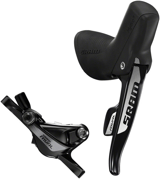 SRAM Rival 22 Right Rear Road Hydraulic Disc Brake DoubleTap Lever 1800mm Hose Rotor Sold Separately