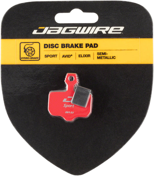 Jagwire Mountain Sport Semi-Metallic Disc Brake Pads Avid Elixir R CR1 3 5 7 9 X0 XX