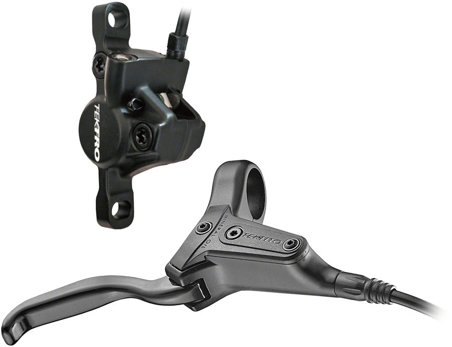 Tektro HD-J285 Junior Disc Brake and Lever - Rear Hydraulic Post Mount Black