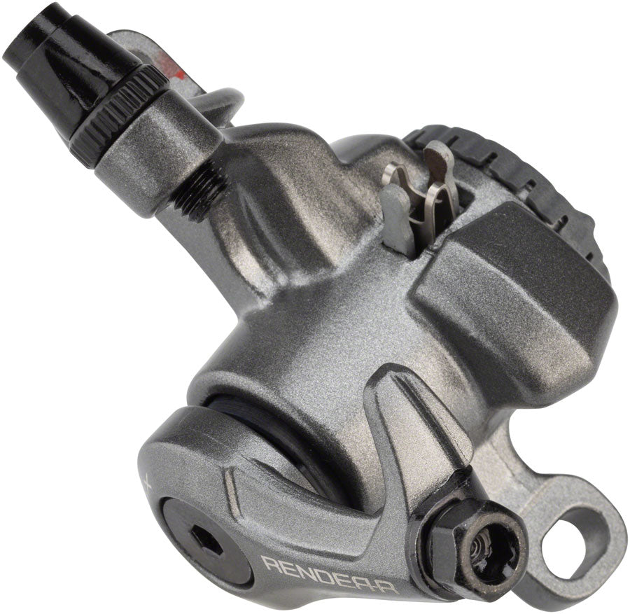 Promax Render R DSK-717 Disc Brake Caliper - Short Pull Road Mechanical Post Mount Gray